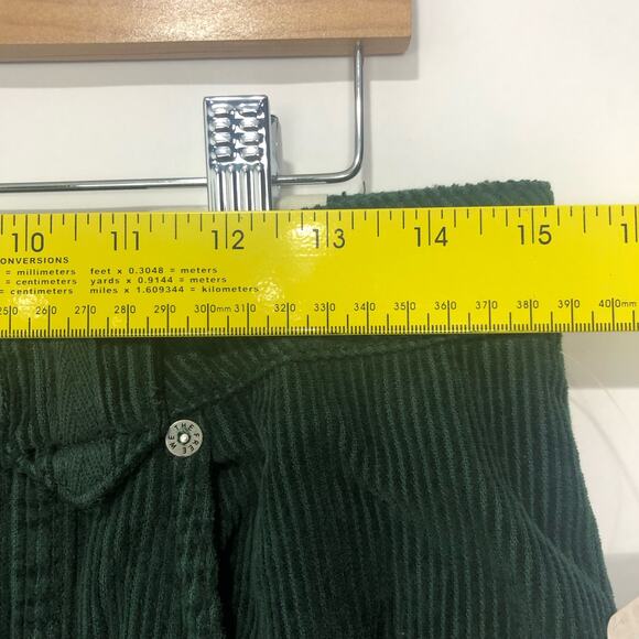 We the Free The London Calling Low Rise Tapered Leg Pant Green Size 27 - Picture 8 of 10